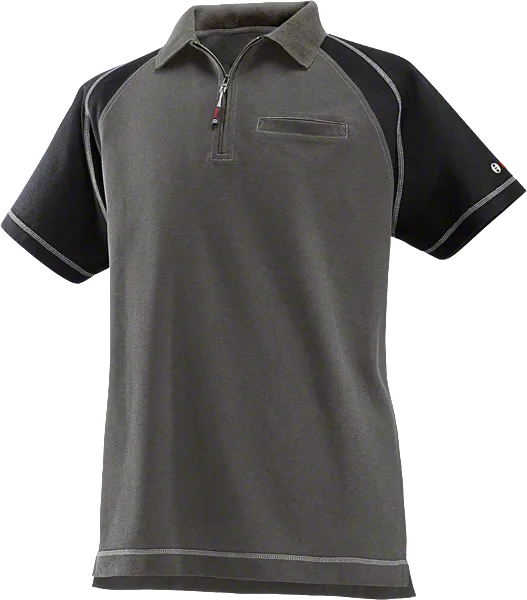 Bosch WPSI 18 grey polo shirt, cotton polyester blend.