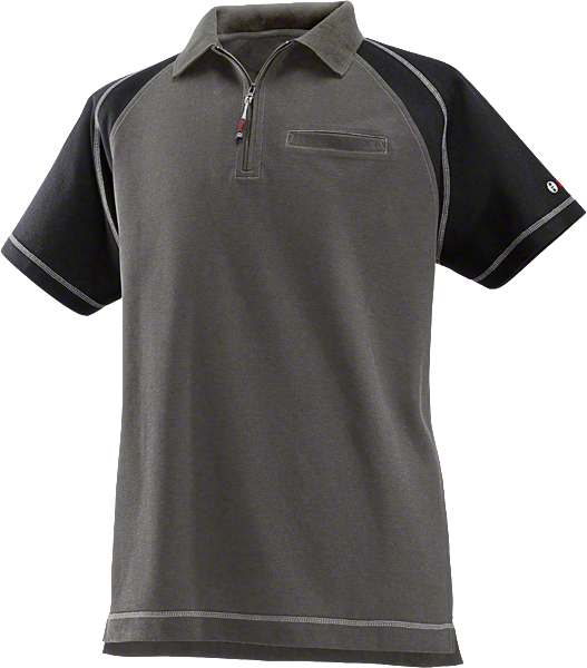 Bosch WPSI 18 grey polo shirt, cotton polyester blend.