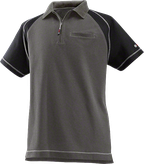 Bosch WPSI 18 grey polo shirt, cotton polyester blend.