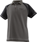 Bosch WPSI 18 grey polo shirt, cotton polyester blend.