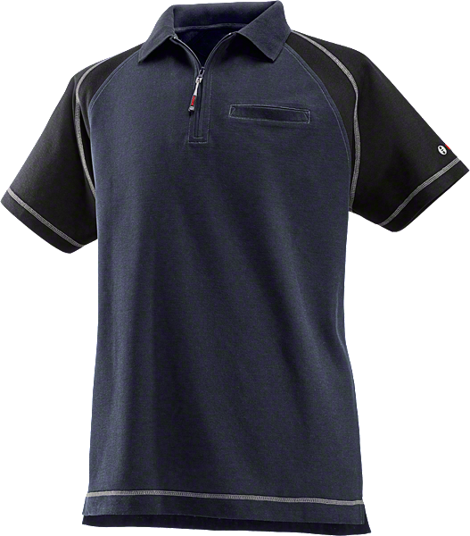 Bosch WPSI 010 blue polo shirt, cotton polyester piqué.