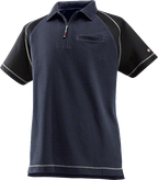 Bosch WPSI 010 blue polo shirt, cotton polyester piqué.