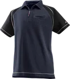 Bosch WPSI 010 blue polo shirt, cotton polyester piqué.