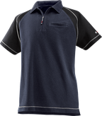 Bosch WPSI 010 blue polo shirt, cotton polyester piqué.