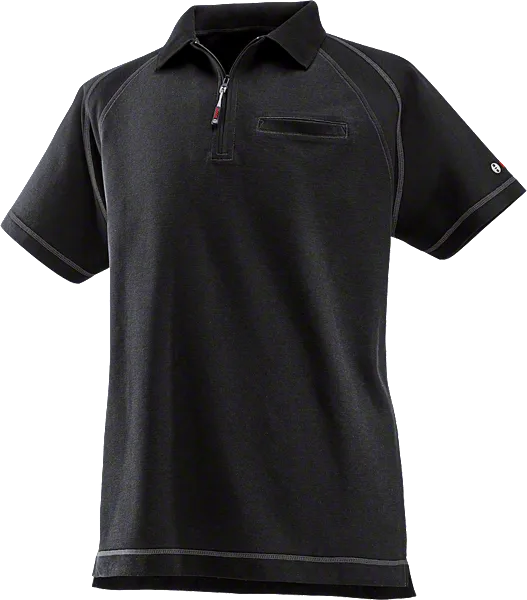 Bosch WPSI 09 black polo shirt cotton polyester blend.