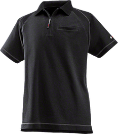 Bosch WPSI 09 black polo shirt cotton polyester blend.