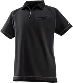 Bosch WPSI 09 black polo shirt cotton polyester blend.