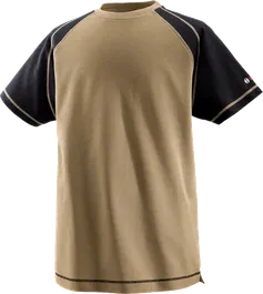 Bosch beige WTSI 05 T-shirt with black sleeves.