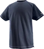 Bosch WTSI 010 blue T-shirt with piqué fabric.