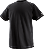 Bosch WTSI 09 black T-shirt, piqué cotton blend.