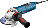 Bosch GWS 12-125 CI angle grinder with side handle.