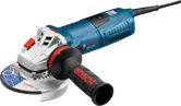 Bosch GWS 12-125 CI angle grinder with side handle.
