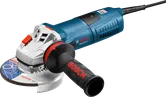 Bosch GWS 12-125 CI angle grinder with side handle.