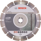 Bosch diamond cutting disc for concrete 230mm.