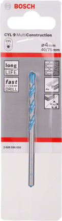 Bosch CYL-9 4mm multi-purpose drill bit.