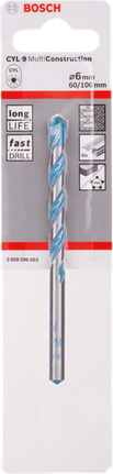 Bosch CYL-9 MultiConstruction 6mm drill bit.