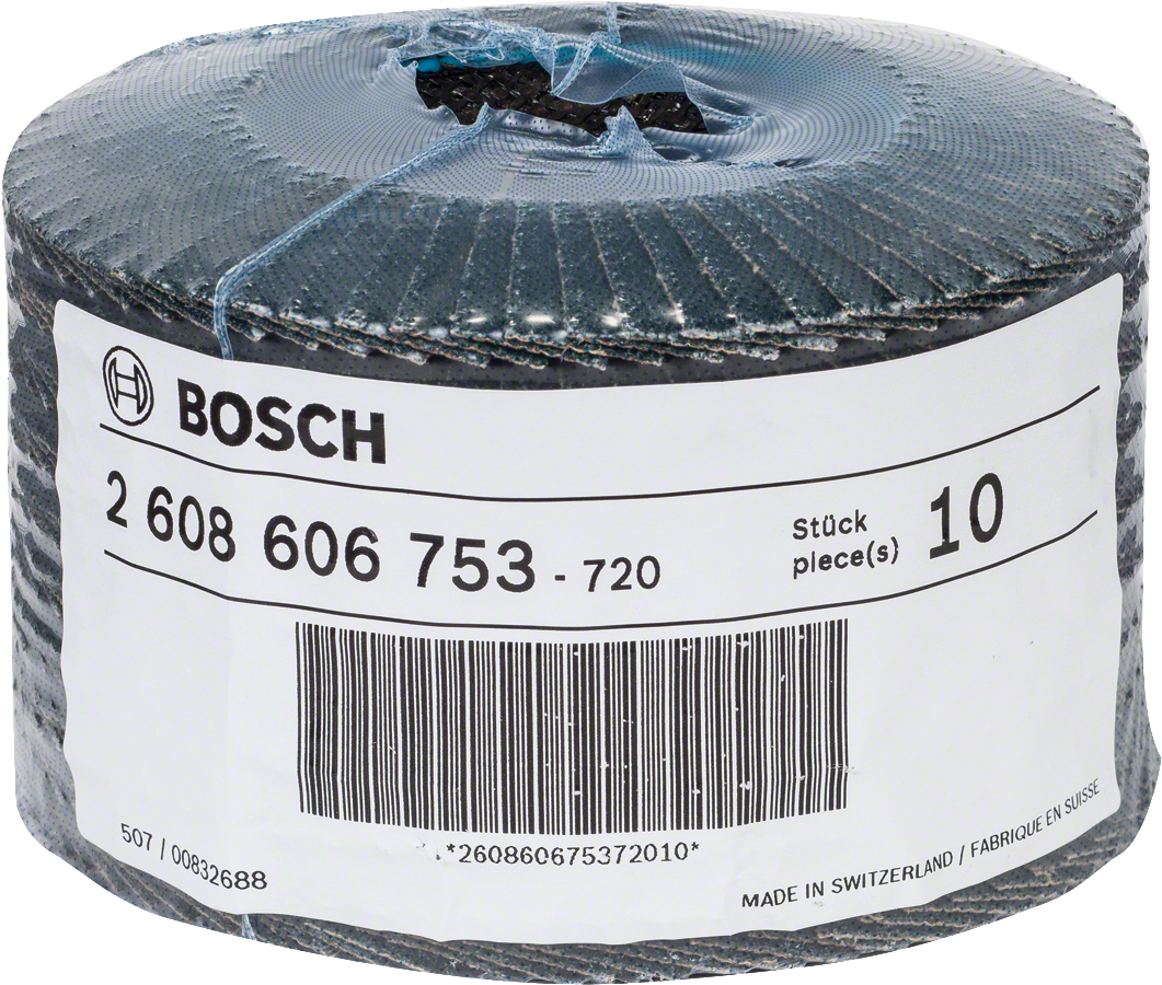 Bosch flap disc X551 Expert for Metal grit 60 pack.