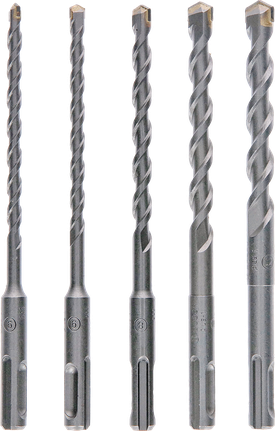 Bosch SDS plus-1 drill bit set for concrete.