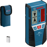 Bosch LR 2 laser receiver with protective pouch.