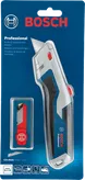 Bosch knife and blades set for cutting tasks.