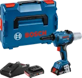 Bosch GRG 18V-16 C cordless rivet gun kit with case.