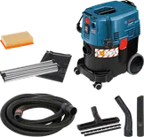 Bosch GAS 35 L AFC wet and dry vacuum cleaner set.