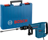 Bosch GSH 11 E demolition hammer with carrying case.