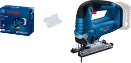 Bosch GST 185-LI cordless jigsaw, 18V brushless motor.