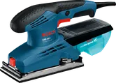 Bosch GSS 23 A orbital sander with microfilter system.