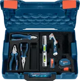 Bosch hand tools and pliers set 16pc in blue case.