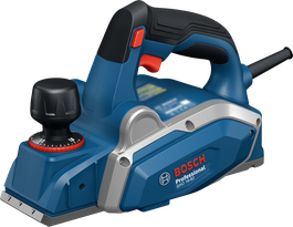 Bosch GHO 16-82 planer for precise wood surfacing.