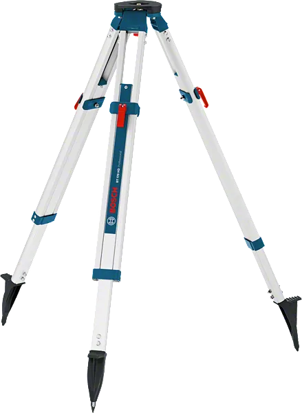 Bosch BT 170 HD building tripod for adjustable work height.