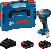 Bosch GDS 18V-350 cordless impact wrench set.