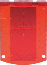 Laser target (red)