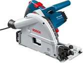Bosch GKT 55 GCE track circular saw for precise cutting.