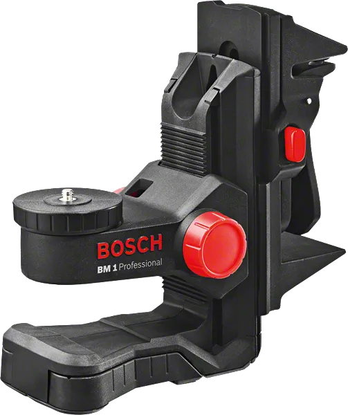 Bosch BM 1 universal mount for laser leveling tool.
