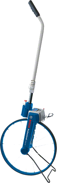 Bosch GWM 40 measuring wheel with steel frame.