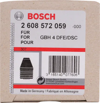 Bosch replacement chuck for GBH 4 DFE/DSC rotary hammers.