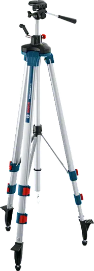 Bosch BT 250 building tripod with adjustable height.