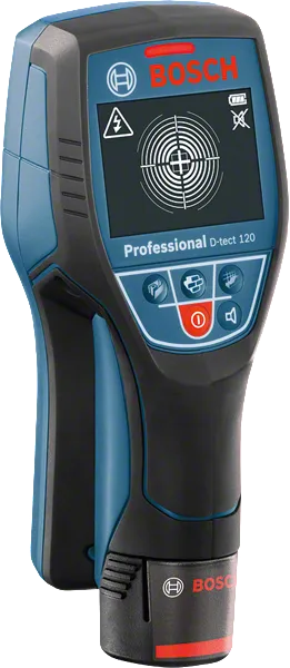Bosch D-tect 120 wallscanner for precise material detection.