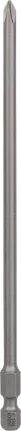 Bosch PH1 Extra Hard screwdriver bit, 152mm length.