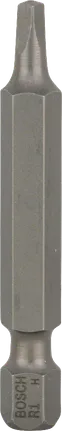 Bosch Extra Hard R1 screwdriver bit 49mm length.