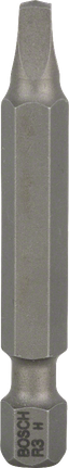 Bosch screwdriver bit Extra Hard R3 49mm hex shank.