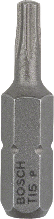 Bosch screwdriver bit T15 Extra Hard 25mm.