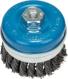 Heavy for Metal Wire Cup Brush, Knotted Wire