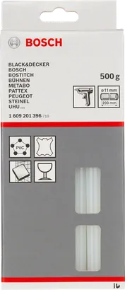 Bosch 11mm glue sticks 200mm length for glue guns.