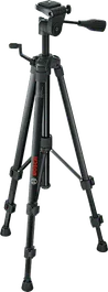 Bosch tripod with adjustable height and handle.