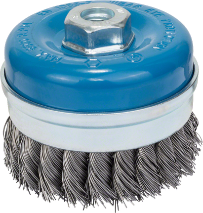 Clean for Metal Wire Cup Brush, Crimped Wire, Brass-Coated - Bosch  Professional