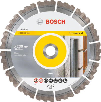Bosch diamond cutting disc Best for Universal 230 mm.