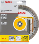 Bosch diamond cutting disc 230 mm universal.
